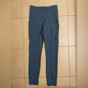 Blue lululemon leggings